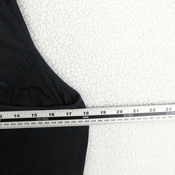Lululemon Tank Top Womens8 Black Racerback Casual Cinch Yoga Athletic Athleisure - Picture 8 of 9